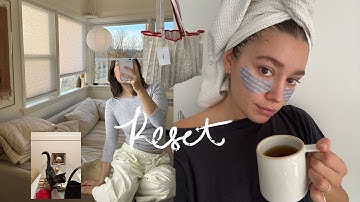 reset vlog for getting my life together