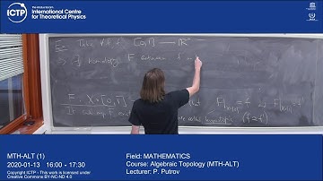 Algebraic Topology (MTH-ALT) Lecture 1