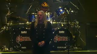 &quot;The Secret of Flight&quot; Saxon@Mohegan Sun Arena Wilkes-Barre, PA 3/13/18