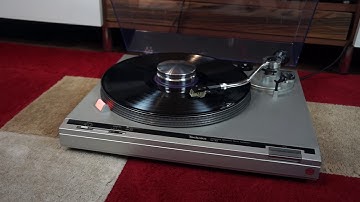 Technics SL-B2 auto return turntable demo