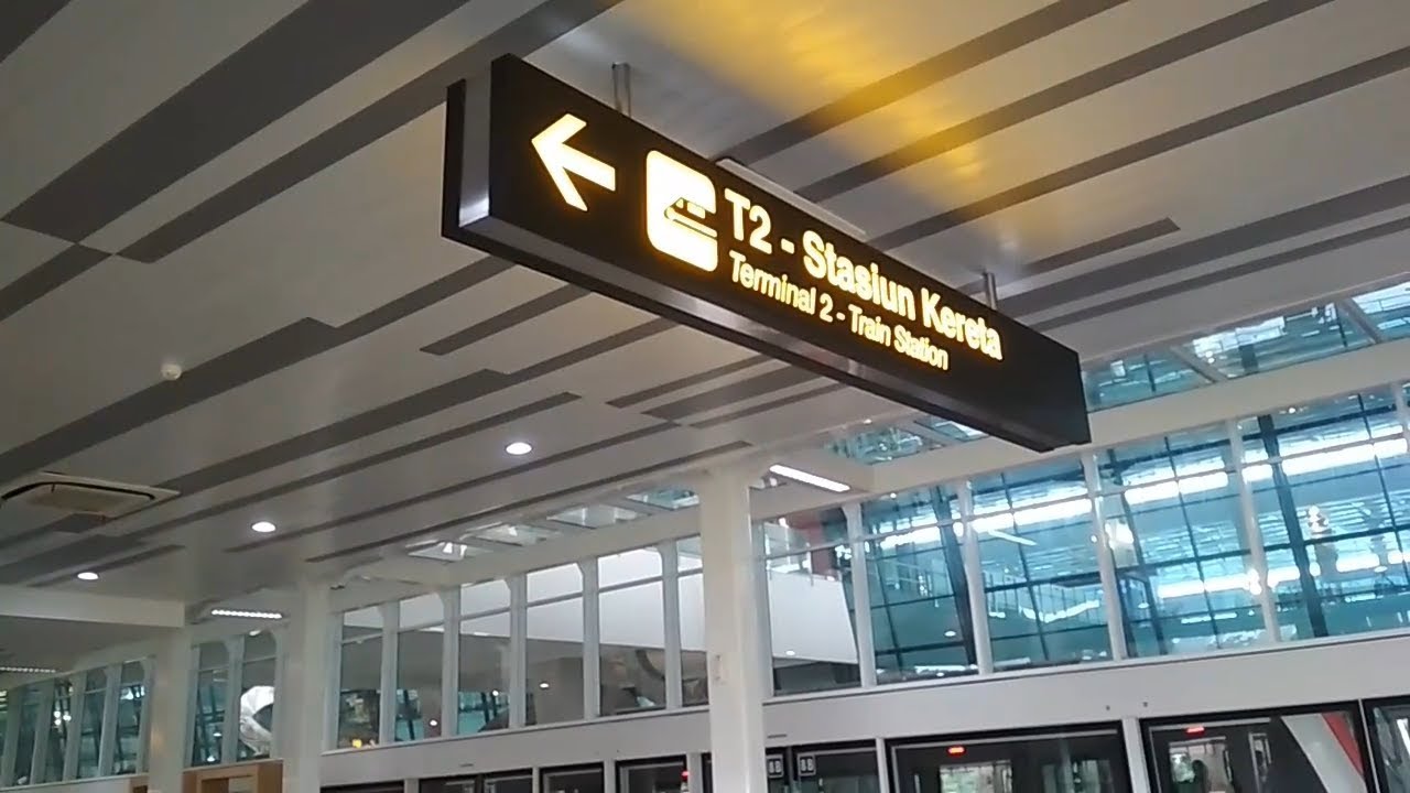 Terminal 2 (T2) to T3 by Skytrain at Soekarno-Hatta (CGK), the ...