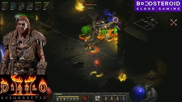 Diablo 2 Resurrected Gameplay #104 with Summoner Druid Walkthrough Part 5 on Boosteroid