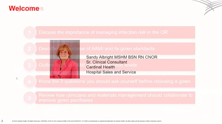 How do you choose your surgical gown  A guide to AAMI barrier protection standards