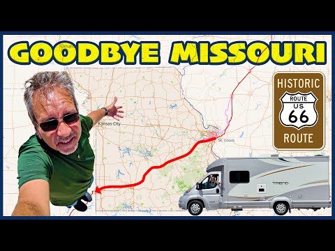 Finishing Route 66 Missouri! From Springfield to Kansas 🚐🇺🇸