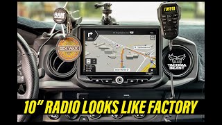 How To Install A 10' Radio & Make It Look Factory onto a 20162023 Toyota Tacoma | Stinger Heigh10