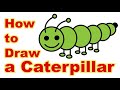 How To Draw A Caterpillar | Drawing Lessons For Kids | Drawing tutorial for kids | Drawing Tricks