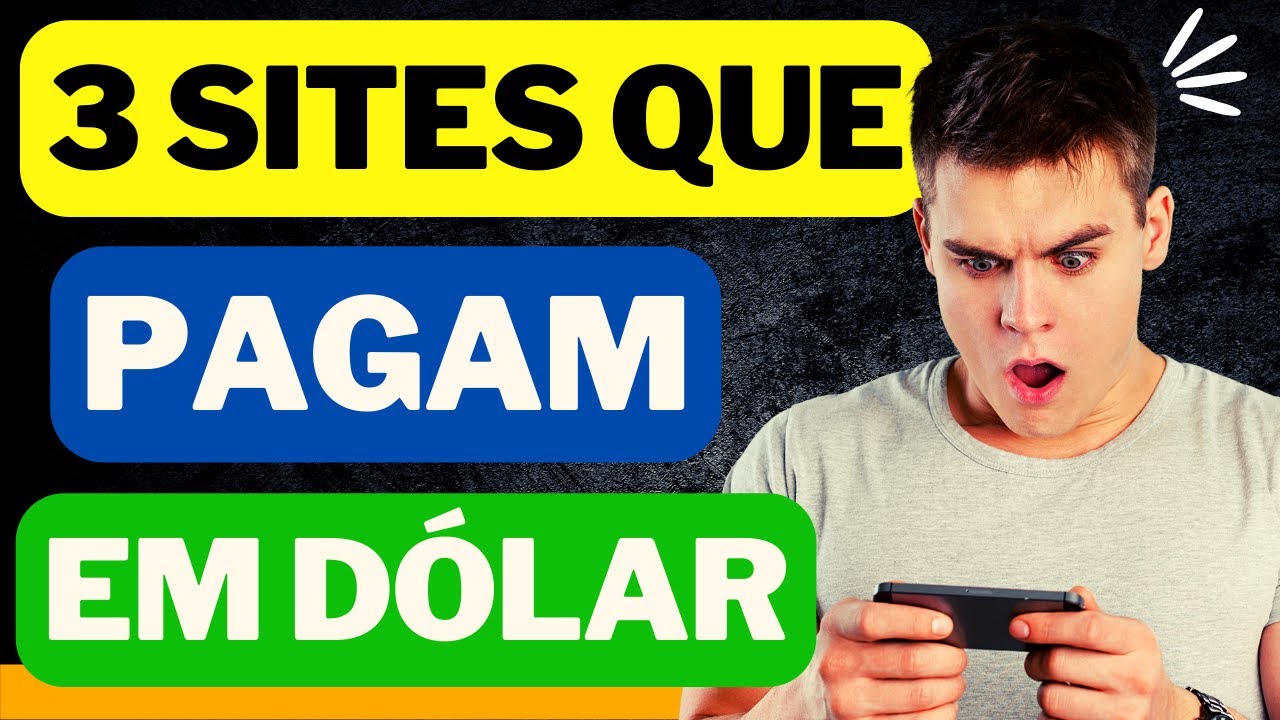 RENDA EXTRA NA INTERNET 3 SITES QUE PAGAM EM DOLAR E MAIS UMA DICA BONUS