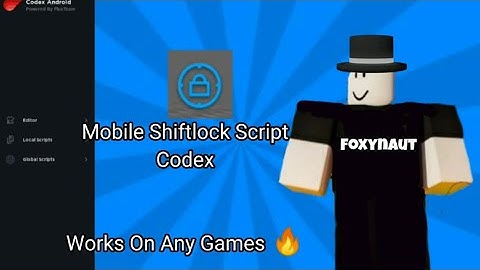 Mobile Shiftlock Script | Fluxus | Arceus X V3 | Krypton | Roblox | Foxynaut
