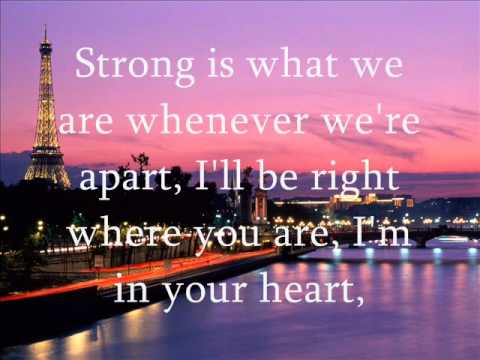 Near Or Far - Carissa Rae (Lyrics)