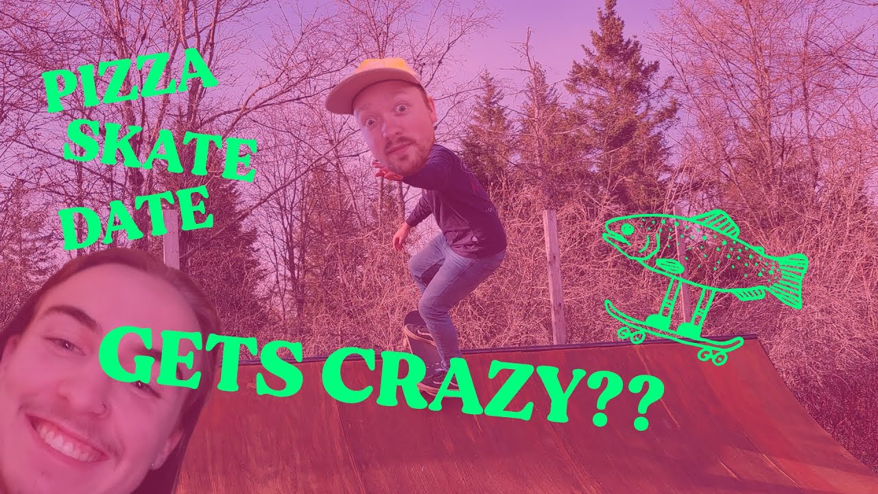 Pizza Skate Date GETS CRAZY??