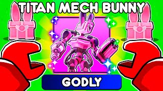 Unlocking Godly Titan Bunny In Toilet Tower Defense