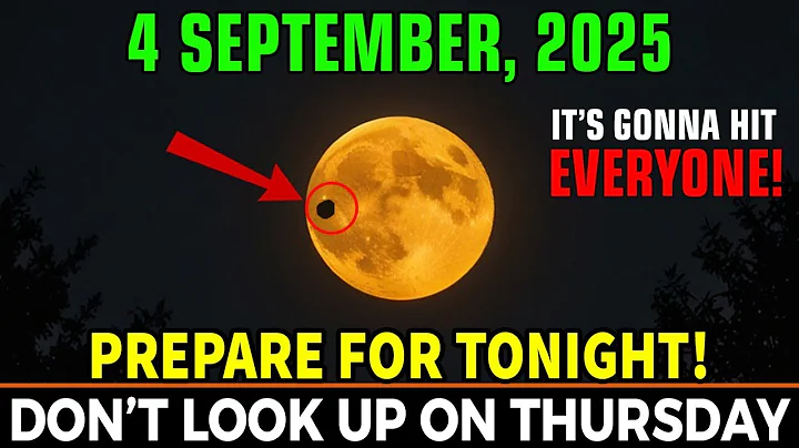 This MUST Reach You BEFORE Tomorrow! September 4, 2025 MOON Event – Don’t Ignore This Energy Shift!