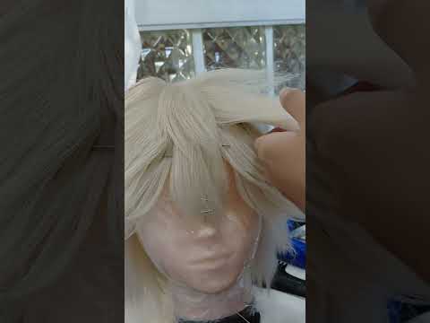 wispy wig styling tut !! #wigstyling #wispywigstyling #wigstylingtips #kazuha #genshinimpact