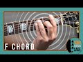 Stuck on the F Chord ? How to Play it Today!