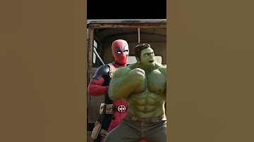Deadpool Vs Hulk😱 #shorts #deadpool #hulk
