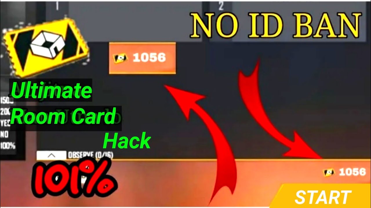 How To Get Unlimited Custom Room Card.Latest H@cking trick😱😱