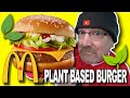 McDonald's 🌿🍔 PLANT BASED BURGER • P.L.T.  Plant, Lettuce, Tomato 🌿🍔 and Drive-Thru Experience