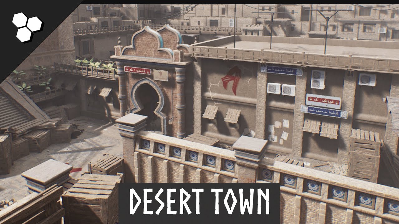Desert town [Unreal Engine 5 Marketplace Showcase] - YouTube
