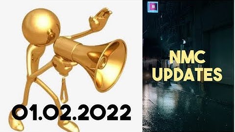 NATIONAL MEDICAL COMMISSION PUBLIC NOTICE 01.02.2022