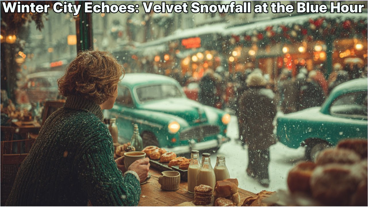 Winter City Echoes: Velvet Snowfall at the Blue Hour — Late December Lo-fi Jazz & Late Night Grooves