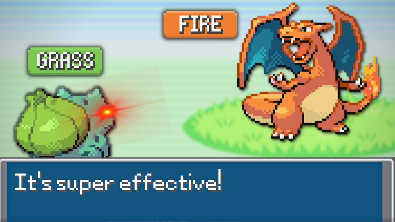 Pokemon FireRed, But Type Matchups Are Reversed... YouTube