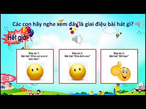 Trò chơi nghe giai điệu đoán tên bài hát