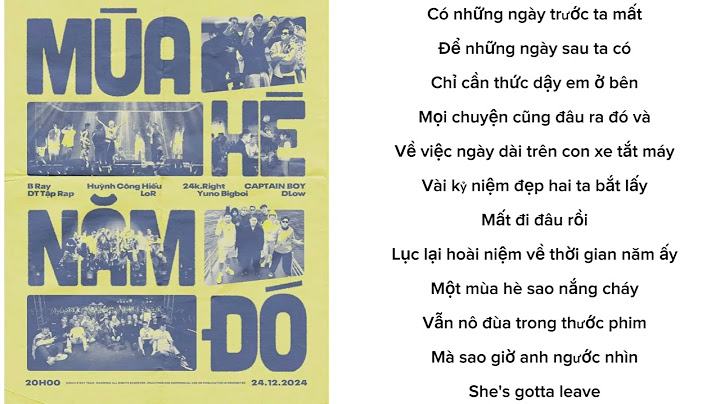 Mùa Hè Năm Đó - The Underdogs | LYRICS VIDEO