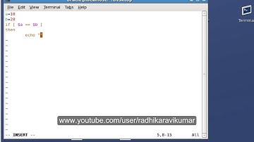 Unix: If Statements in shell scripting