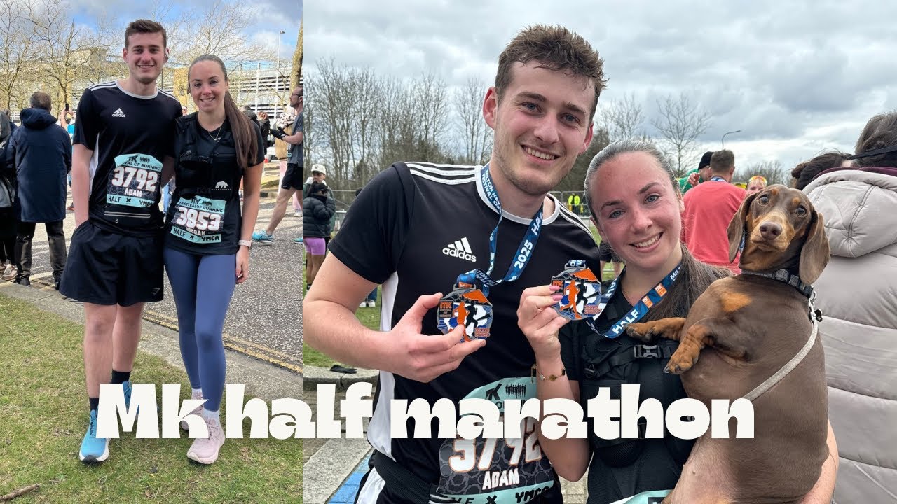 RUNNING MILTON KEYNES HALF MARATHON 2025 - Megan Rees