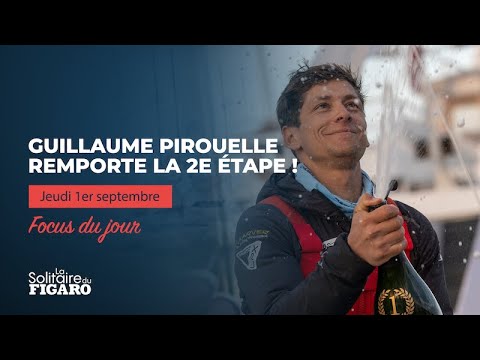Guillaume Pirouelle remporte la 2e Étape  (La Solitaire du Figaro)