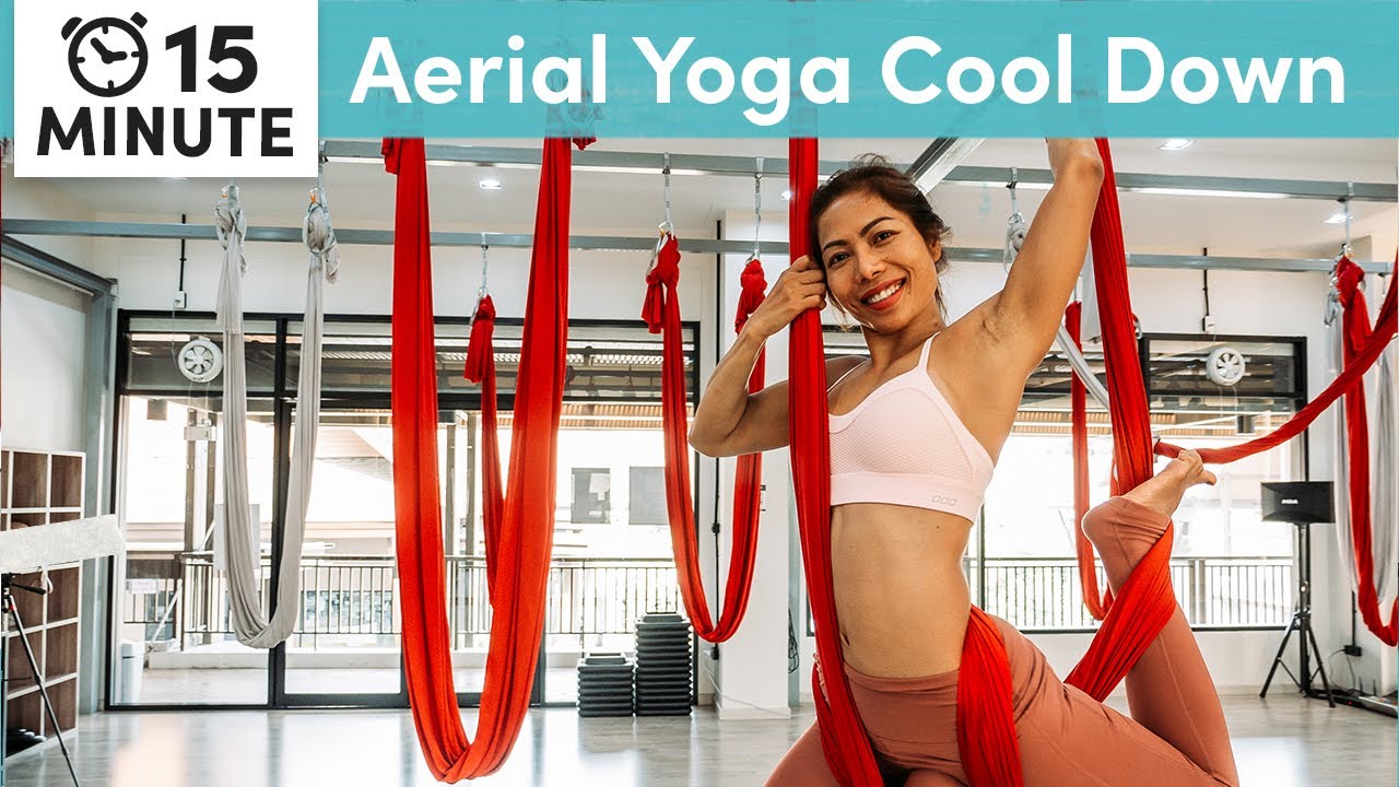 Aerial Yoga for Beginners - 30 Minute Full Body Warm Up 