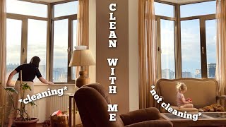 Satisfying Cleaning with Two Children and No Rush | clean with me - cleaning motivation
