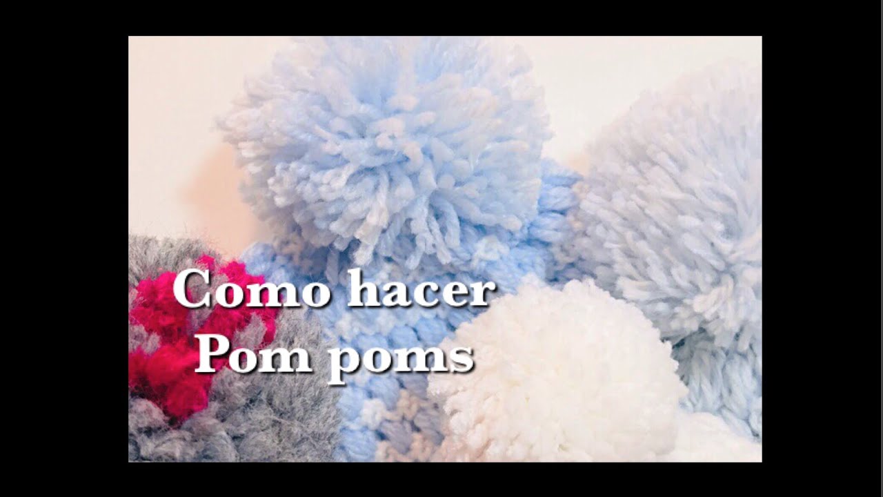 Como Hacer un Pom Pom Para Gorrito de Bebe