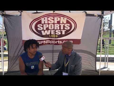 INTERVIEW; Dion Moore California Showcase - LIVE HIGH SCHOOL FOOTBALL BROADCAST & LIVE STREAM