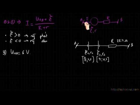 Video [Vật lí 11] Bài 14 Định luật ôm với các loại mạch điện... - youtube