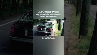 Rarest Luxury Sedan from Toyota  | 2000 Toyota Origin | #toyotaorigin #toyota #cars #japanesecars