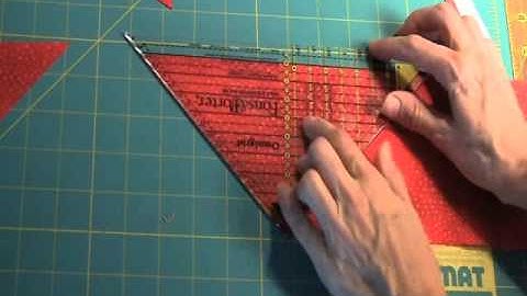 Fons & Porter: Sew Easy, Half and Quarter Square Triangles