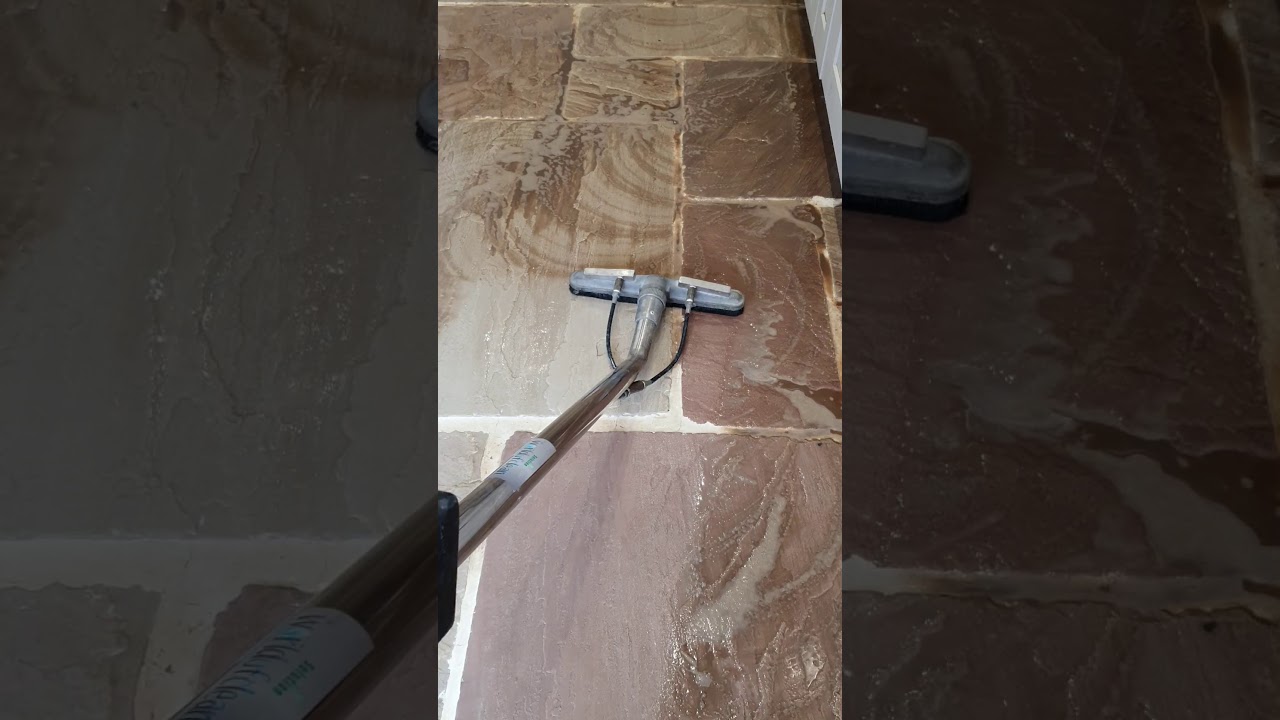 Flagstone Floor Cleaning YouTube