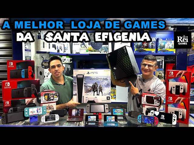 PREÇOS DE VÍDEO GAMES NA SANTA EFIGÊNIA SP + ACESSÓRIOS 