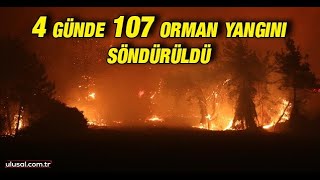 PKK ormanlarımızı yakıyor: 4 günde 107 orman yangını söndürüldü Resimi