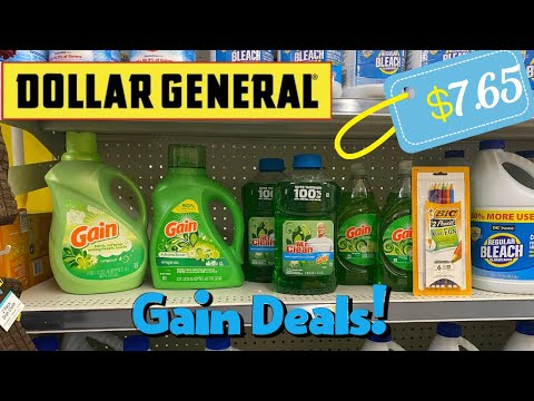 Dollar General $5/$20 Gain & $5/$25 Saturday Scenario I Instant SAVINGS & Glitches