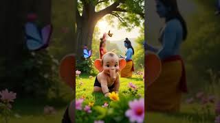 Shivshakti Tanay Bappa shortsfeed ganeshshiva love cute ganapatibapamarathitrend djdjremix