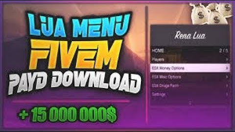 FiveM - Free Hack (MONEY + WEAPONS + PLAYER OPTION) Working on 17/1/2021