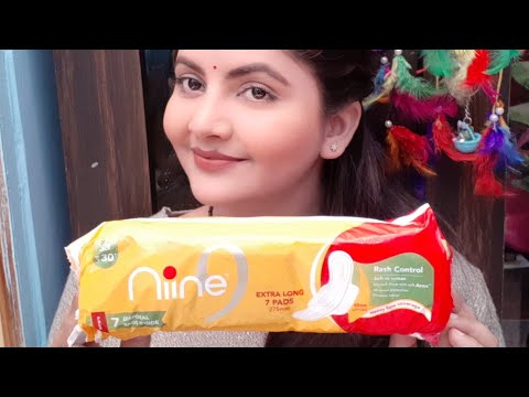 Nine sanitary napkins review | affordable pad for periods for women | sanitary napkins in India  |