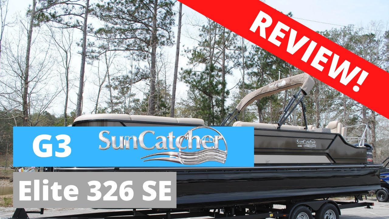 The G3 SunCatcher Elite 326 SE is INCREDIBLE! 2021 Shootout Boat Test