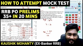 How to Score 35+ in 20 minutes || Real Time Approach to Solve Mock Test || Career Definer || Kaushik