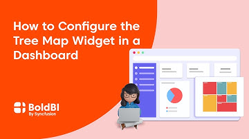 How to Configure the Tree Map Widget in a Dashboard