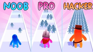 NOOB vs PRO vs HACKER - Join Blob Clash 3D!