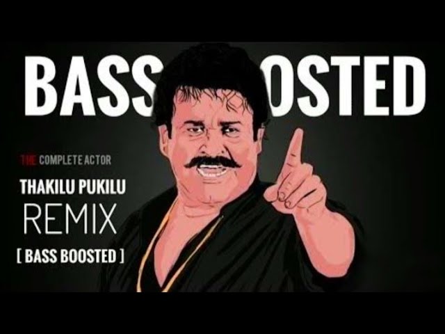 Thakilu Pukilu Song Dj Remix |Bass Boosted |#Mohanlal |#Ravanaprabhu |Trend Kerala