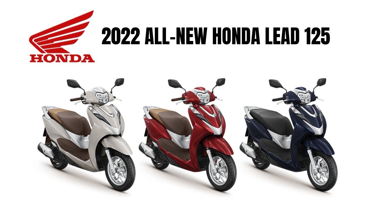 Honda LEAD 125 2022 ra mắt tại Thái Lan giá từ 395 triệu đồng